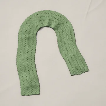 Crazy stitch scarf